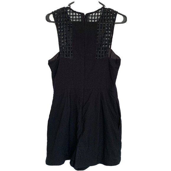Finders Keepers Romper Here We Go Black Sleeveless Playsuit - Picture 7 of 9